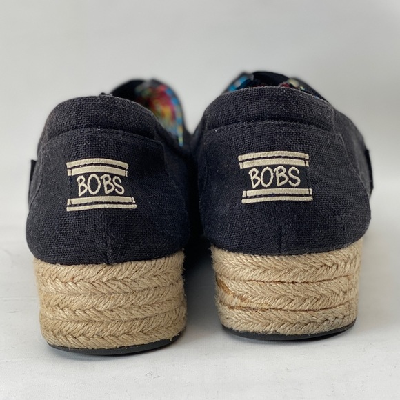 BOBS from Skechers Espadrilles Black size 9.5 - Picture 6 of 16
